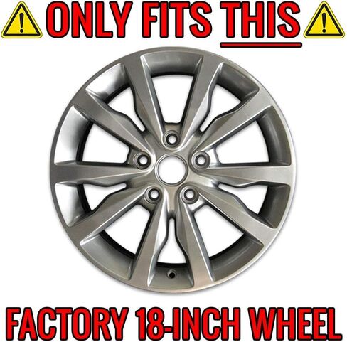 18" 4pc Gloss Black Wheel Skins (Set of 4) for Dodge Durango 2014-2022 in Saudi Arabia