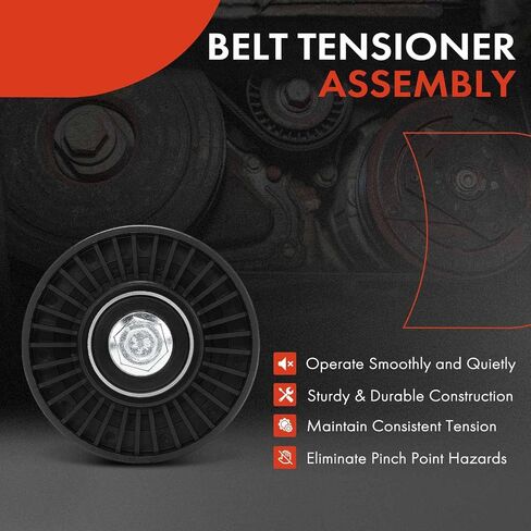 A-Premium Belt Idler Pulley Compatible with BMW 323i 2006-2007 2011, 325i 2006, 325xi 2006, 328i, 328i xDrive, 328xi, 330i, X5, 525i, 525xi, 528i, 528i xDrive, 528xi, 530i, 530xi, X3, 128i in Saudi Arabia