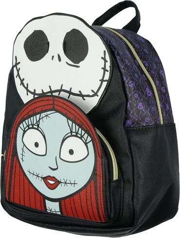 Disney The Nightmare Before Christmas Mini Backpack Jack Skellington and Sally Small Bag Purse for Women Teen and Girls in Saudi Arabia
