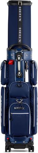 HELIX-Golf Golf Cart Bag, Easy to Carry, Retractable Golf Club Cart Bag with Locking Wheels Chassis and Latest Integrated Handgrip. in Kuwait