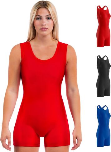 Matman Edge Wrestling Singlet Women's Spandex Weightlifting Solid Color in Saudi Arabia