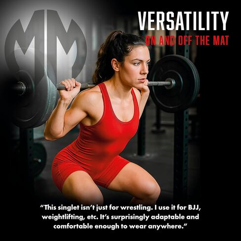 Matman Edge Wrestling Singlet Women's Spandex Weightlifting Solid Color in Saudi Arabia