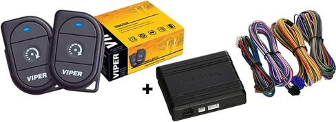 Viper 4115V Car Remote Start System with 2 One Way Remotes + Bypass Module Interface + Sound of Tri-State Air Freshener Bundle (Renewed) in Saudi Arabia