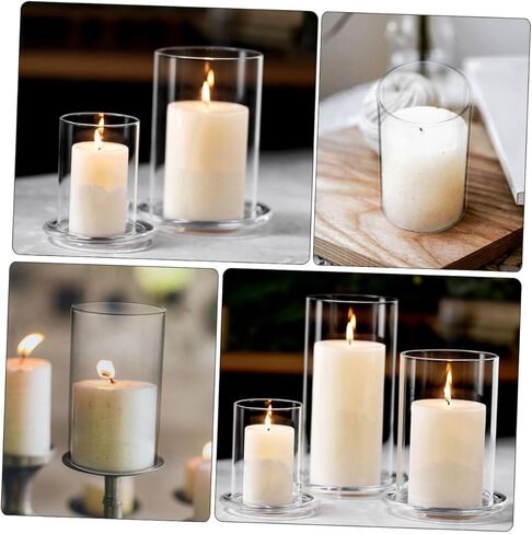 حامل شموع من مادة VALICLUD طويلة الأمد، تصميم بسيط وأنيق لديكور سطح المكتب in Kuwait