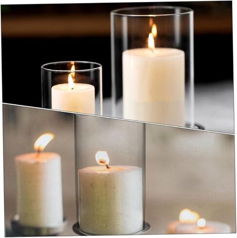 حامل شموع من مادة VALICLUD طويلة الأمد، تصميم بسيط وأنيق لديكور سطح المكتب in Kuwait