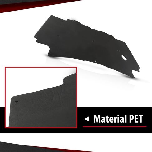 CROSSDESIGN Hood Insulation Pad 1/2" Heat Blanket & Clips Compatible with Dodge Ram 1500 2002-2008/ Fit Dodge Ram 2500 3500 2003-2009 Black in Saudi Arabia