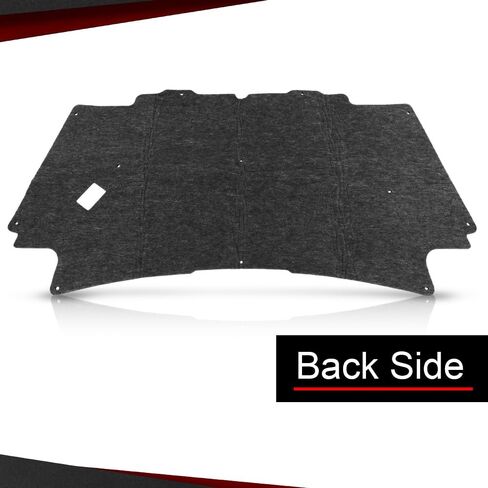 CROSSDESIGN Hood Insulation Pad 1/2" Heat Blanket & Clips Compatible with Dodge Ram 1500 2002-2008/ Fit Dodge Ram 2500 3500 2003-2009 Black in Saudi Arabia