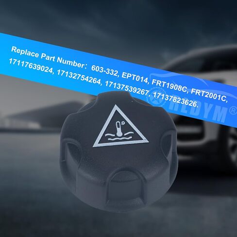 Rldym Radiator Coolant Reservoir Expansion Filler Tank Cap Cover 17132754264 17117639024 for BMW F01 F02 F03 F04 F07 F12 F13 F39 F48 E70 E71 E72 I01 and More Series in Saudi Arabia