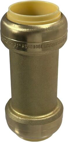 1 Piece XFITTING 1" x 1" Push Fit Check Valve, Certified to NSF ANSI61, Brass, Plumbing Fitting for Copper, Pex, CPVC, 1 Pack in Saudi Arabia