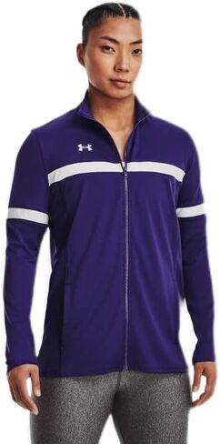 للنساء من Under Armour UA Knit Warm Up بسحاب كامل - يتخلص من العرق in Saudi Arabia