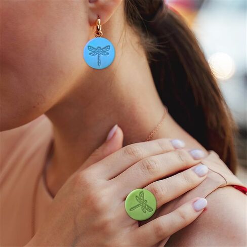 OLYCRAFT Wood Clay Stamp with Handle 1.8x1 inch Love Paw Wooden Stamp Wood Handle Pottery Tools Stamps Natural Round Wood Stamp Small Mini Stamp for Valentine's Day Clay and Ceramic Craft Making in Kuwait