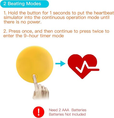 Puppy Toy Heartbeat Toy, Puppy Heartbeat Toy for Dog Anxiety Relief and Calming Aid, Heartbeat Stuffed Anima for Puppy Sleep Aid Crate Training Comfort, Puppy Essentials in Saudi Arabia