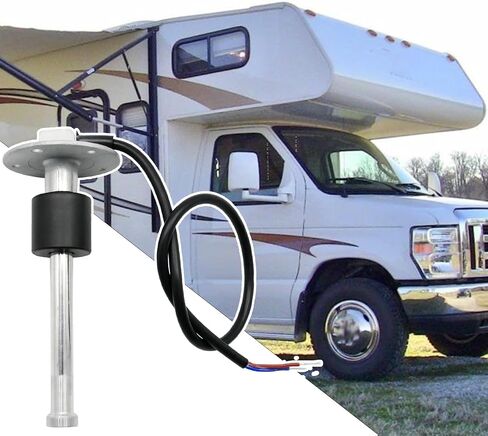 MDEOOSKY 0-90 Ohm Fuel Sending Unit, 6"/150mm Waterproof Water Level Gauge Sensor, Stainless Steel Gas Water Fuel Tank Sender Sensor for Boat Marine Car RV Truck Motorcycle in Saudi Arabia