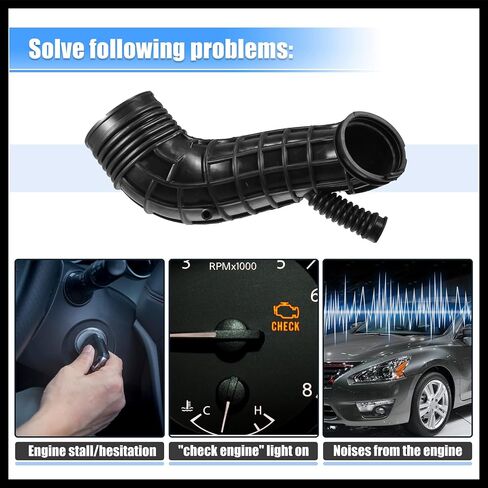 محرك خرطوم آخذ للهواء الأنابيب أنبوب رقم 13543412292 لسيارات BMW X3 2003/09-2006/07 E83 3.0i XDrive 2979 170 KW 231 PS مادة متينة in Saudi Arabia