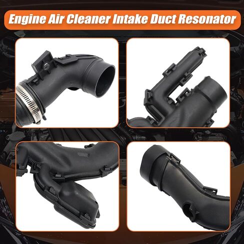 XQSMWF Air Intake Duct Pipe Compatible with Nissan Versa Note 1.6L l4 GAS 2013-2019# 16554-9KA0B 165549KA0B Engine Air Cleaner Intake Duct Resonator in Saudi Arabia