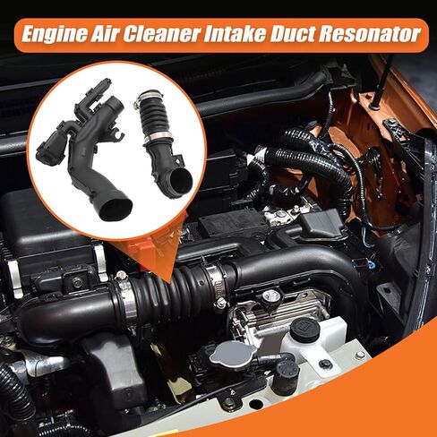 XQSMWF Air Intake Duct Pipe Compatible with Nissan Versa Note 1.6L l4 GAS 2013-2019# 16554-9KA0B 165549KA0B Engine Air Cleaner Intake Duct Resonator in Saudi Arabia
