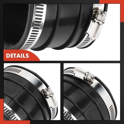 خرطوم مدخل منقي هواء المحرك A-Premium مع مشابك متوافق مع Toyota Tacoma 1995-2004، 4Runner 1996-2000، T100 1994-1998 in Kuwait