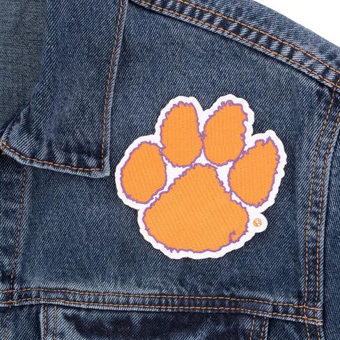 Desert Cactus Clemson University Patch – Embroidered Iron On/Sew On Applique for Blazers, Jackets, Backpacks, Bags, Hats & Tactical Gear – Clemson Tigers (Patch - Design B) in Saudi Arabia