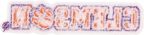 Desert Cactus Clemson University Patch – Embroidered Iron On/Sew On Applique for Blazers, Jackets, Backpacks, Bags, Hats & Tactical Gear – Clemson Tigers (Patch - Design B) in Saudi Arabia
