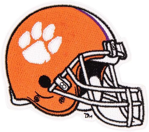 Desert Cactus Clemson University Patch – Embroidered Iron On/Sew On Applique for Blazers, Jackets, Backpacks, Bags, Hats & Tactical Gear – Clemson Tigers (Patch - Design B) in Saudi Arabia