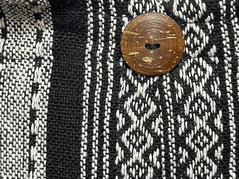 حقيبة كروس هيبي منسوجة - حقيبة كتف هوبو سلينغ - محفظة ماسنجر بوهو من القطن التايلاندي - متوسطة in Kuwait