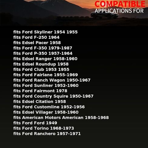 Manual Transmission Seal Rear fits Ford F-250,F-350 1964 1965 1966 1967 1968 1969 1970 1971 1972 1973-1987 fits American Motors American, AMX, Ambassador 1958-1971 1 Piece in Saudi Arabia