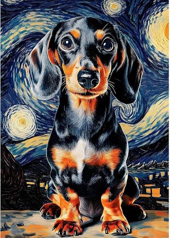 MXJSUA Cute Dog Diamond Painting Kits for Adults, 5D Dalmatian Diamond Art Kits for Beginners, DIY Full Drill Crystal Gem Painting Kits for Home Wall Decor 12x16 Inch in Saudi Arabia