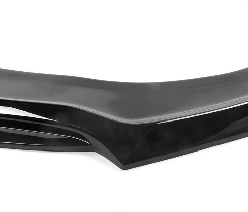FREEMOTOR802 مصد أمامي للشفاه مقسم لسد الهواء، يناسب موديلات 2020-2023 Dodge Charger Widebody، IKON V4 Style Gloss Black PP 1PC Underbody Front Lip Spoiler واقي حماية سفلي in Saudi Arabia