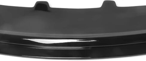 FREEMOTOR802 مصد أمامي للشفاه مقسم لسد الهواء، يناسب موديلات 2020-2023 Dodge Charger Widebody، IKON V4 Style Gloss Black PP 1PC Underbody Front Lip Spoiler واقي حماية سفلي in Saudi Arabia