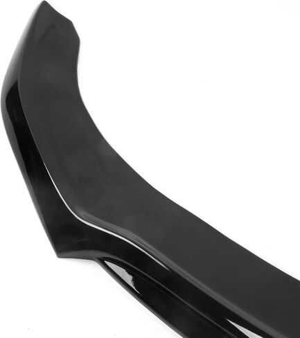 FREEMOTOR802 مصد أمامي للشفاه مقسم لسد الهواء، يناسب موديلات 2020-2023 Dodge Charger Widebody، IKON V4 Style Gloss Black PP 1PC Underbody Front Lip Spoiler واقي حماية سفلي in Saudi Arabia