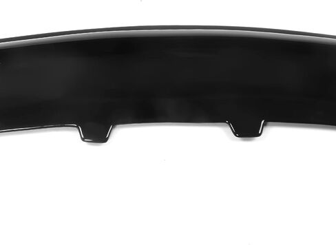 FREEMOTOR802 مصد أمامي للشفاه مقسم لسد الهواء، يناسب موديلات 2020-2023 Dodge Charger Widebody، IKON V4 Style Gloss Black PP 1PC Underbody Front Lip Spoiler واقي حماية سفلي in Saudi Arabia