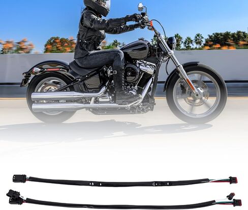12.5 Inch Handlebar Wire Extersion Kit fit for Harley Softail 2011-2025,Harlry Dynas 2012-2025,Harley Touring Sportsters 2014-2025,CAN Bus Circuit,2PCS in Saudi Arabia