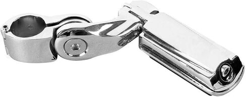 TCMT Chrome 1.25" 3.2cm Adjustable Highway Foot Pegs Footpeg Fits For Harley Touring Road King Street Glide Road Glide Electra Glide Softail Sportster XL 883 1200 Dyna with 1.25" Engine Guards in Saudi Arabia