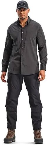 Beretta Men's TKAD Flex UV 50 Sun Protection Breathable Active Hunting Outdoor Casual Long-Sleeve Button-Down Shirt in Saudi Arabia