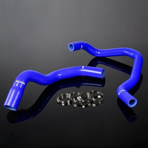 G-PLUS Silicone Radiator Hose Clamps Compatible With 1984-2005 Jeep Cherokee XJ 4.0l 242 CID L6 Red in Saudi Arabia