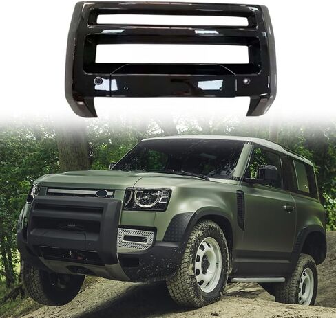 Fits LR Defender 90 110 2020-2025 Front Bumper Rear Skid Plate Bumper Guard Bar Trim Cover ABS in Saudi Arabia