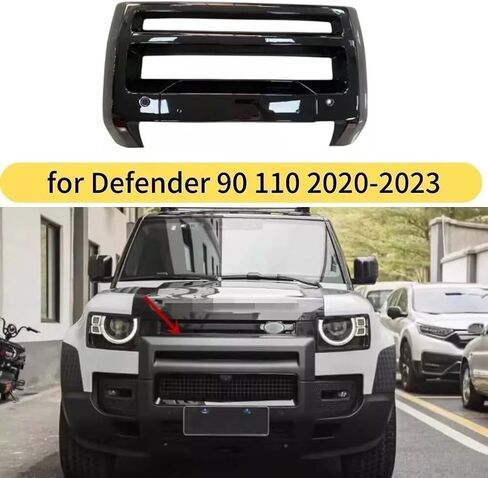 Fits LR Defender 90 110 2020-2025 Front Bumper Rear Skid Plate Bumper Guard Bar Trim Cover ABS in Saudi Arabia