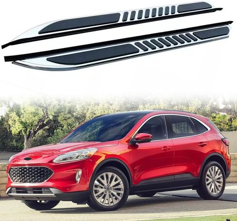 لوحات الجري بدواسات الخطوات الجانبية Nerf Protector Bar يناسب Ford Escape 2020-2022 in Saudi Arabia