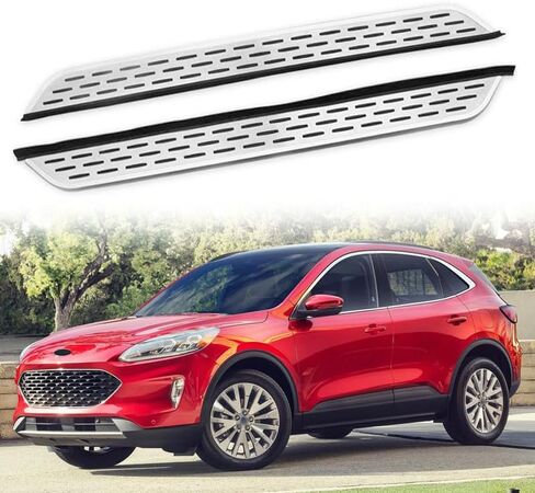 لوحات الجري بدواسات الخطوات الجانبية Nerf Protector Bar يناسب Ford Escape 2020-2022 in Saudi Arabia