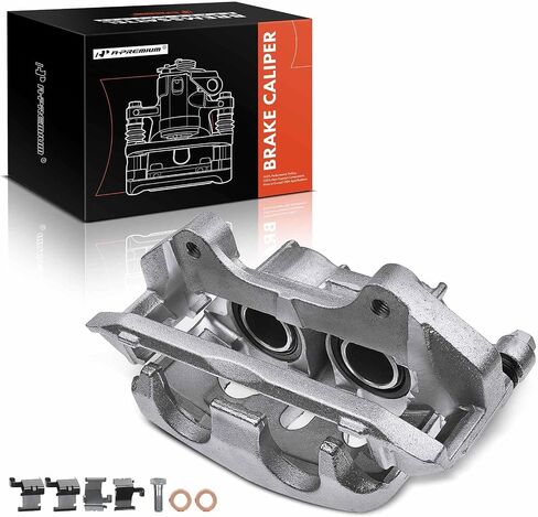 A-Premium Disc Brake Caliper Assembly with Bracket Compatible with Ford Explorer Flex Taurus 2013-2019 Lincoln MKS MKT Front Right in Saudi Arabia