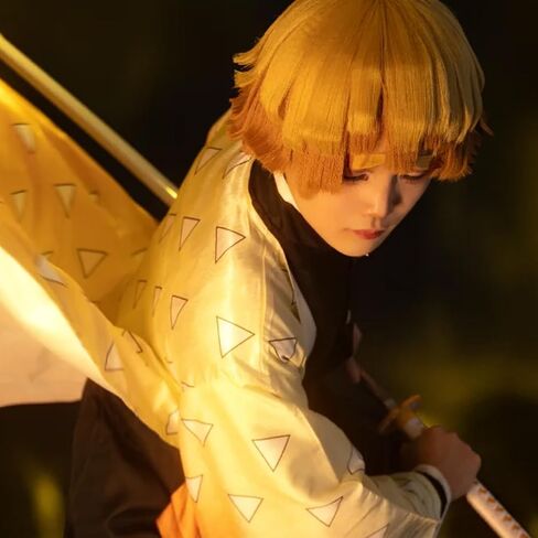 Anime Cosplay Costume Kids Uniform, Halloween Kimono Role Play Outfit Set for Boys and Girls in Saudi Arabia