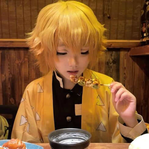 Anime Cosplay Costume Kids Uniform, Halloween Kimono Role Play Outfit Set for Boys and Girls in Saudi Arabia