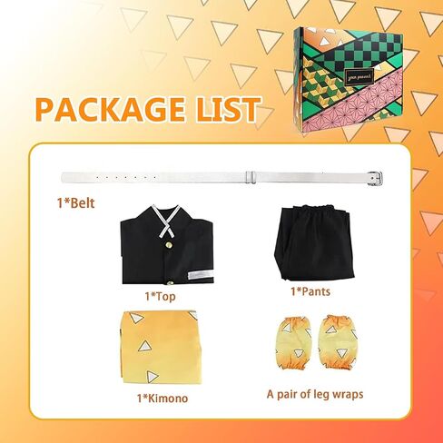 Anime Cosplay Costume Kids Uniform, Halloween Kimono Role Play Outfit Set for Boys and Girls in Saudi Arabia