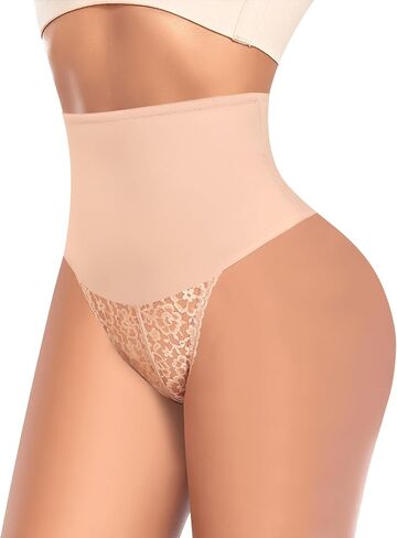 Thong Shapewear for Women Tummy Control Seamless High Waist Body Shaper Underwear Shaping Panties in Saudi Arabia