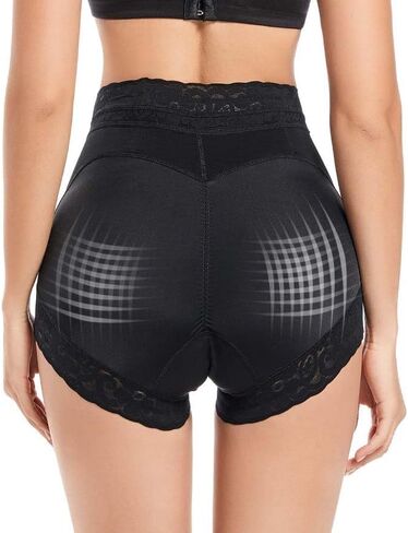 2PCS Women Butt Lifting Panties Lace Classic Daily Wear Body Shaper Butt Lifter Panty Tummy Control Shapewear in Saudi Arabia