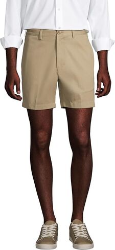 Lands' End Men's Traditional Fit 6" No Iron Chino Shorts in Saudi Arabia