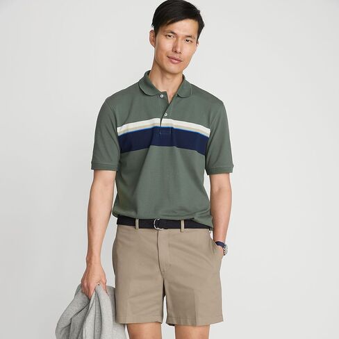 Lands' End Men's Traditional Fit 6" No Iron Chino Shorts in Saudi Arabia