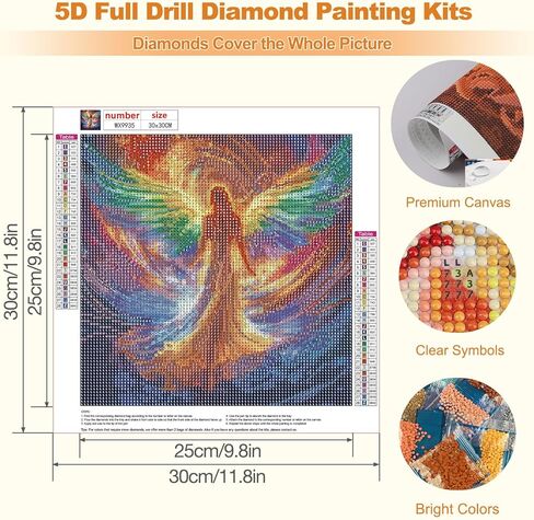 MEIYUDA 5D Peony Diamond Art Kits for Adults, DIY Vase Peony Diamond Painting Kits for Adults Beginners, Flowers Round Full Drill Crystal Craft Kits for Home Wall Decor Present 12x12inch in Kuwait