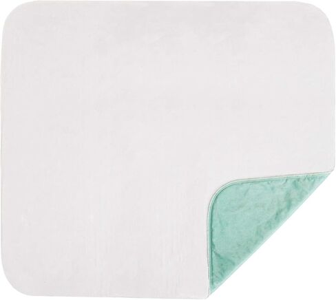NOVA Waterproof Reusable Underpad for Chair, Seat, Furniture or Bed with Velour Soft Top Layer, Washable Incontinence Seat & Surface Overlay, Super Absorbent, 22" x 21" Size, Blue in Saudi Arabia