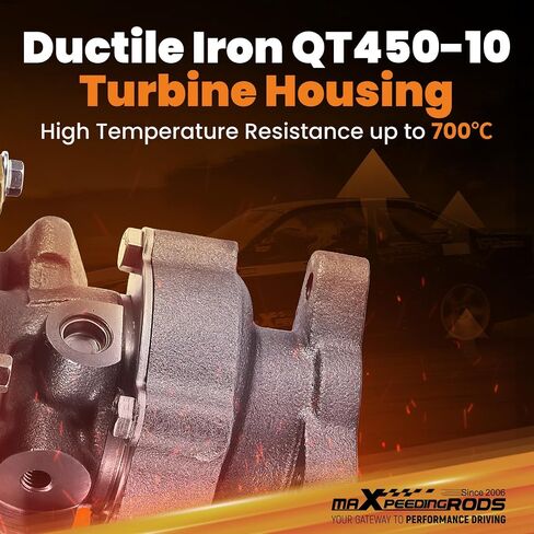 maXpeedingrods VZ21 RHB31 Turbo Turbocharger for Small Engine Snowmobiles Quads Rhino Motorcycle ATV, for Suzuki Alto with YA1 F6AT 21R707-0011-G1, 13900-62D51, Basic VL Series in Saudi Arabia